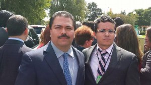 Nuestro Director General y el director de educación financiera de Condusef, el Lic. Jorge Torres.